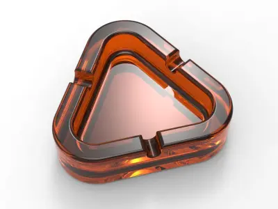 Ashtray 3D print model