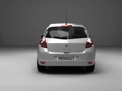 Renault Clio 3   3D model
