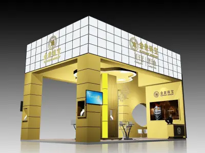Exhibition - Area - 15X6-3DMAX2010-01 3D model
