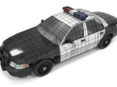 Car pack low poly Low-poly 3D model purchase