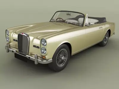 Alvis TE21 Drophead  3D model