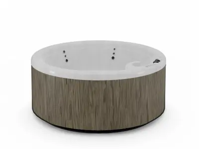 3D model of Hot Tub Jacuzzi Nordic Spas Sport All-In-110V Low-poly 3D model