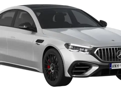 Mercedes-Benz E53 AMG Hybrid 2024 3D model