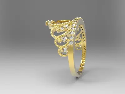 Anillo 15 Anos 3D model
