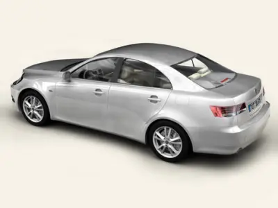 Generic Car Middle Class 3D model