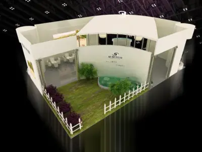 Exhibition - Area - 12X17-3DMAX2009-02 3D model
