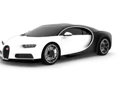 Bugatti Chiron 3D model