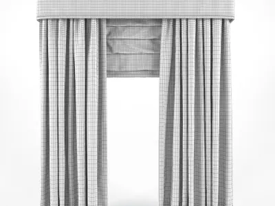 Curtains 27 3D model