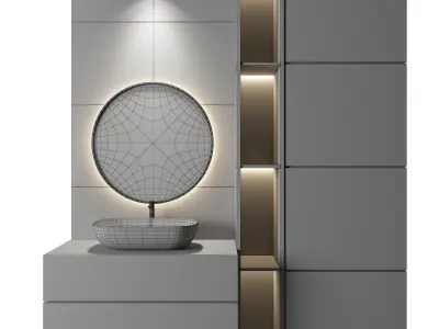 Luxury Bathroom 32 3D model