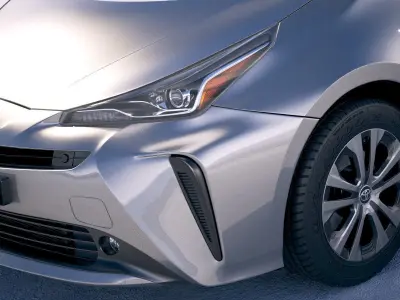Toyota Prius 2019 3D model