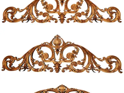 Decorative Ornamental 12 3D model