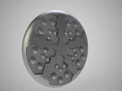 Wooden Door Ornament 2 3D print model