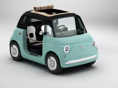 Fiat Topolino Dolcevita 2024 3D model