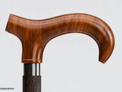 Walking Cane 3D model