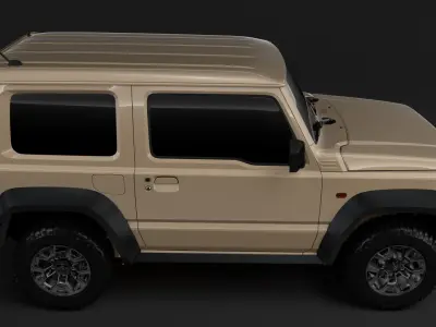 Suzuki Jimny 2020 3D model