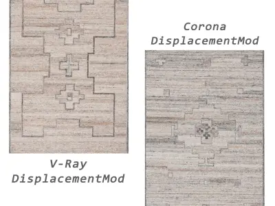 Rugs No 1027 Low-poly 3D model
