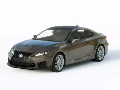 Lexus RC F 2020 3D model