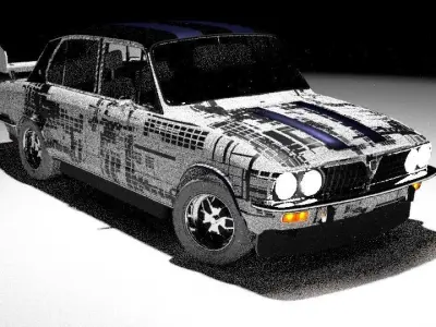 Triumph Dolomite Sprint 3d-models  Low-poly 3D model