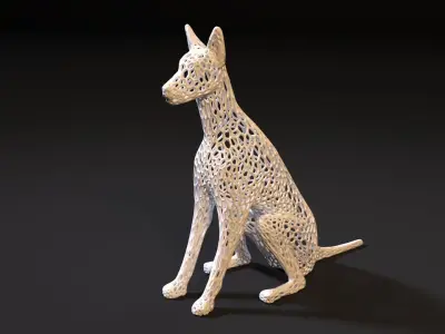 Dog decor 3D print model