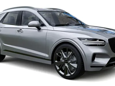 Genesis GV70 2020 3D model 3D model