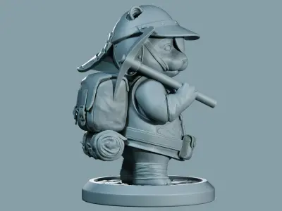 Panda - Sapper 3D print model