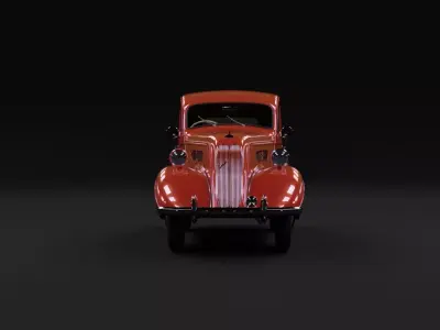 Anglia E494A 1949 3D model 3D model