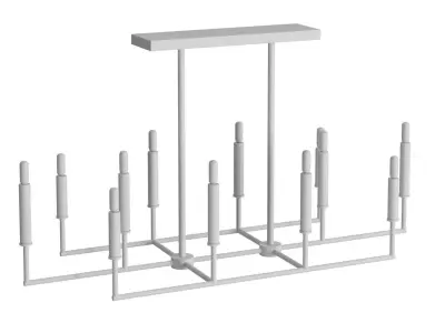 Charlotte Chandelier 3D model