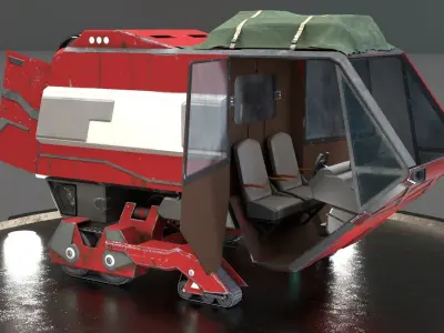 Expedition Vehicle 3D model