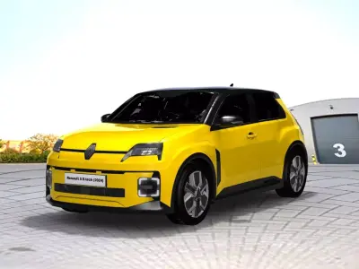 Renault 5 E- tech 2024 3D model