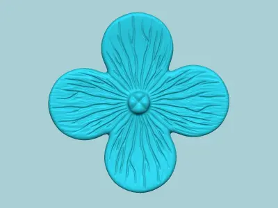 Hydrangea Flower Mold - Artificial EVA Molding 3D print model