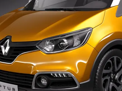 Renault Captur 2014 3D model