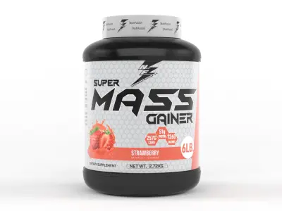 Protein Powder 3D model