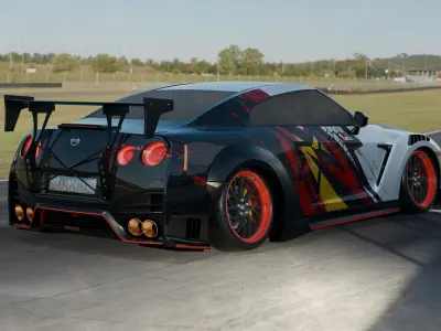 Nissan GTR R35 nismo 3D model
