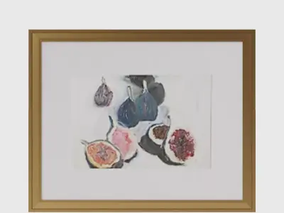 Figs Wall Art 3D model