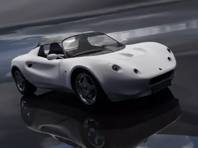 luxury car  3D model