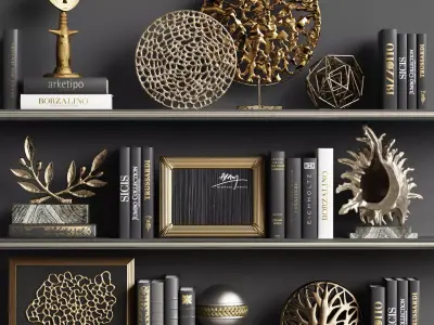 Decor Set 64 3D model purchase