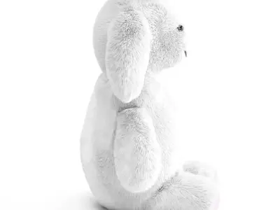 Rabbit toy 3D model Free 3D model