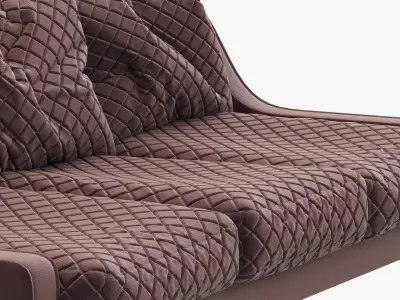 Fashion Asti Sofa 3D model
