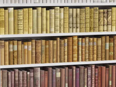 Classic Books 65 3D model