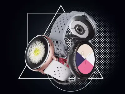 Galaxy Smartwatch Active 2 Free 3D model