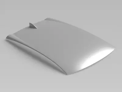 CIVIC TYPE R FK8 Roof Exterior Surface Model - 3D Laser-Scanned 3D model