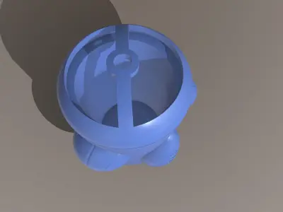 BALLS PEN CUP 3D print model