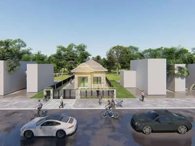 Small Villa Design 3D model