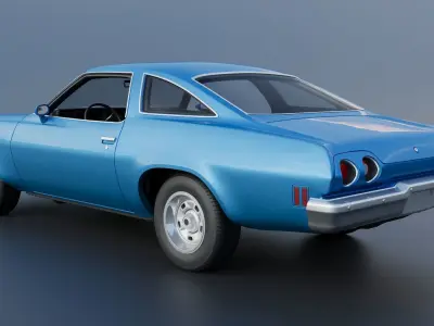 Chevrolet Chevelle 1973 3D print model