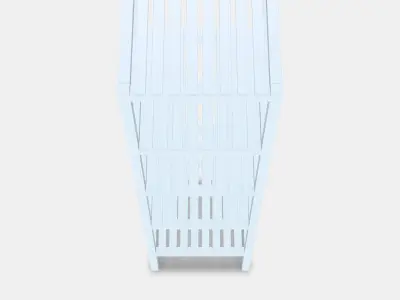 MUSKAN Shelving unit Low-poly 3D model