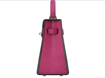 Woman Handbag Low-poly 3D model