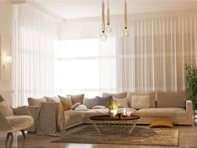 sofa  corner set 3D model