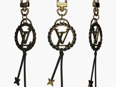 Louis Vuitton Keys holders 3D model