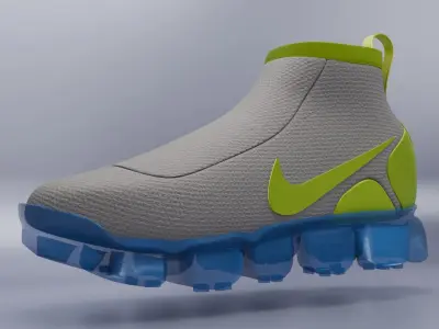 Nike vapor mars - neo green 3D model