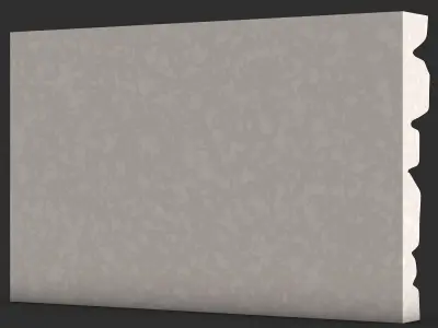 Old Cobblestone Wall Detail 3D print model